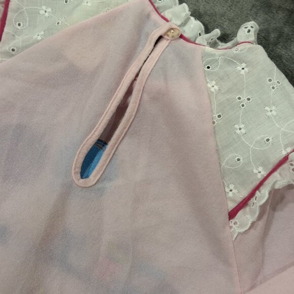 Vintage 1988 Peanuts Snoopy & Belle Happy Holiday Nightgown Girls Size 14/16 - Picture 6 of 7